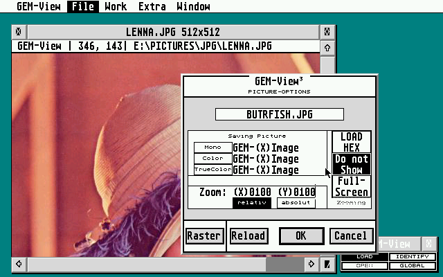 GEM-View atari screenshot